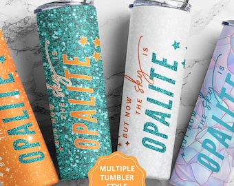 Opalite Lightning Strikes Tumbler, Custom Showgirl Life Merch Cup, In My Showgirl Era Gift, Personalized Stainless Tumbler Christmas Gift