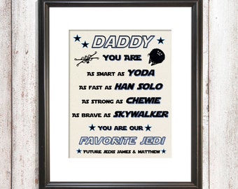 Dad you are stronger than, Star Wars Christmas Gift, Star Wars Dad Gift, Husband Christmas Gift, Dad Gift, Dad Star Wars Gift, Dad Gift Dad