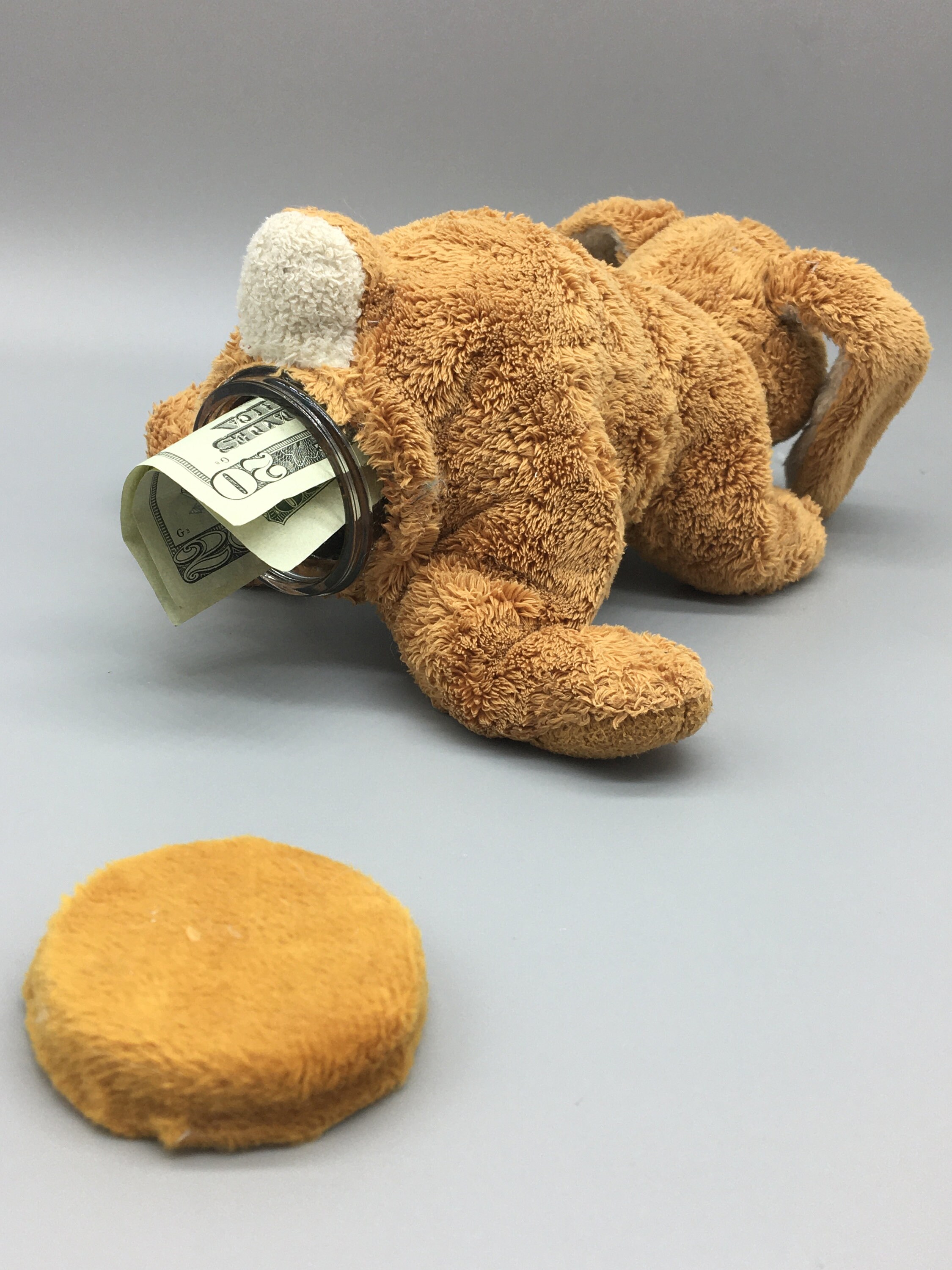 Brown Bunny Stash Buddy Secret Stash Jar Stuffed Animal Etsy