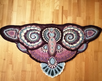 Butterfly Wrap PDF Crochet Pattern