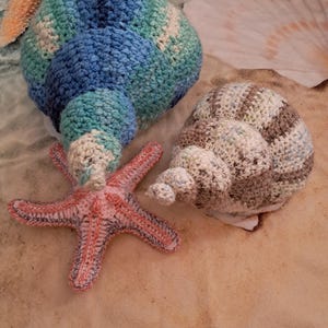 Conch Shell PDF downloadable crochet pattern