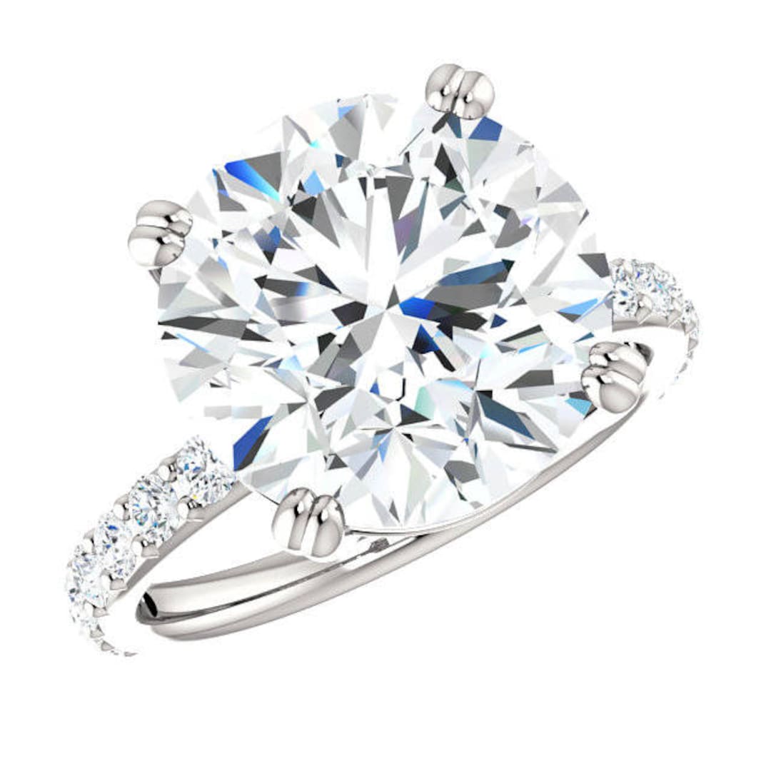 Forever One Moissanite Ring
