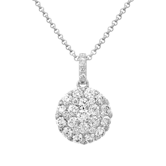 14K Gold Unique Diamond Necklace - 0.13 CT | Eternate