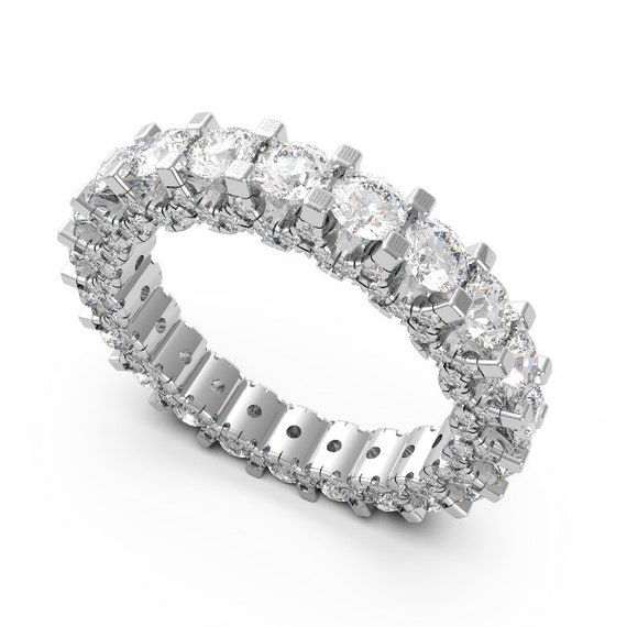 U shaped sale eternity band