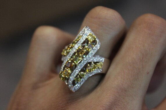 Women's diamond statement sale rings