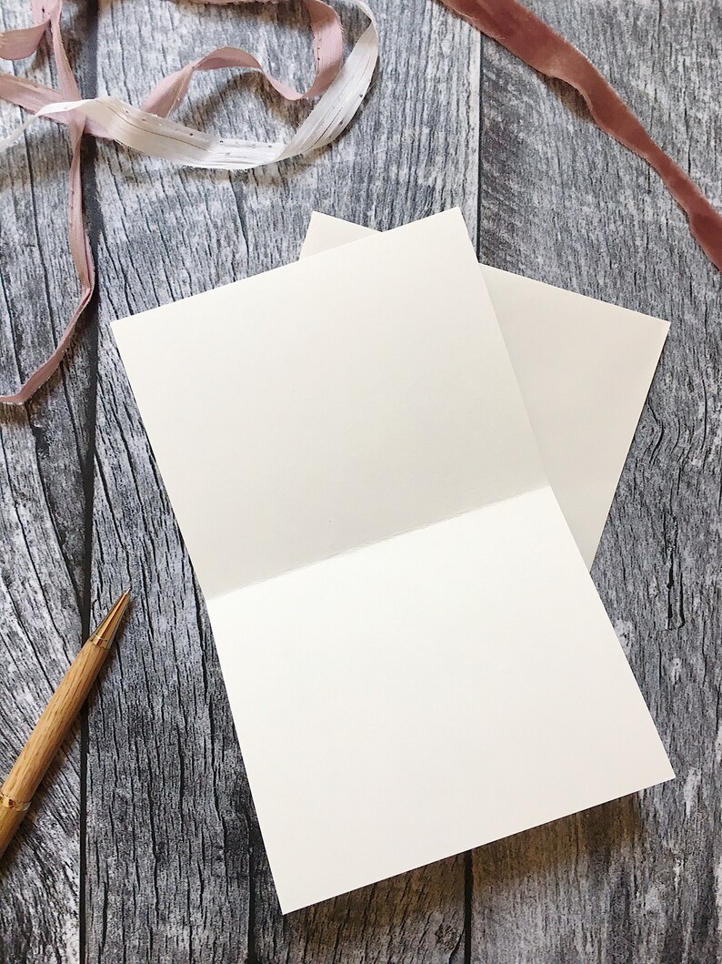 Blank Cards Flower Flower Cards and Envelope Set Stationery Etsy