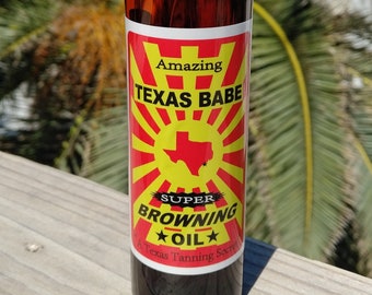 Texas Babe Browning Oil - Original - 8 ounce