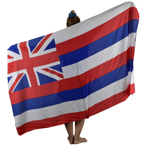 Island Style - Full-Sized Sarong - Hawaiian Flag