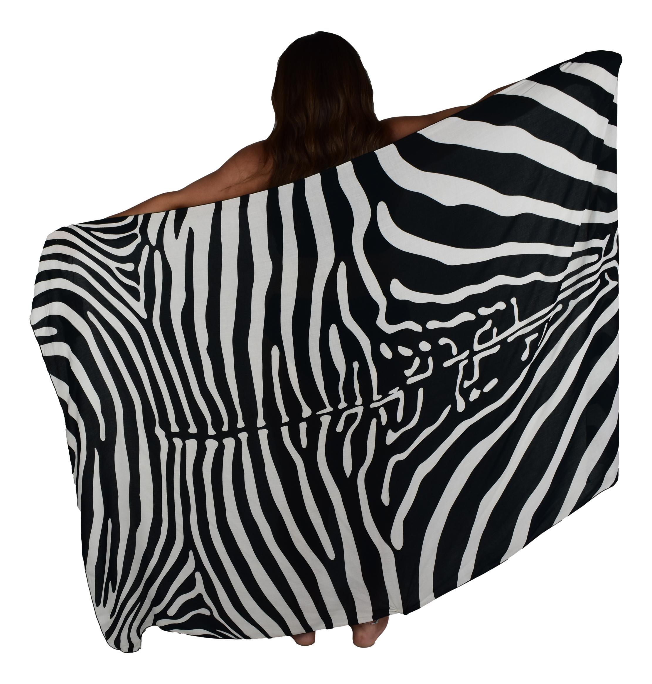 Paréo Imprimé Animal, Taille Unique, Parfait Pour La Plage (beige, Vert, Marine)