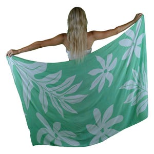 Island Style - Full-Sized Sarong - Tiare Lauae design