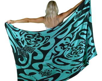 Island Style - Full-Sized Sarong - Island Turtle Sarong