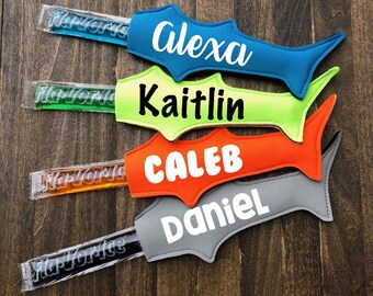 Shark Popsicle Sleeve | Popsicle Holder | Frozen Yogurt Sleeve | Summer | Gift for Kids | Personalized Gifts | Party Favors