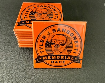 Custom Event Fridge Magnets: Personalized Keepsake Gift 2"x2"