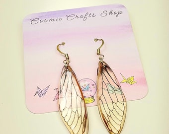 Cicada Wing Earrings