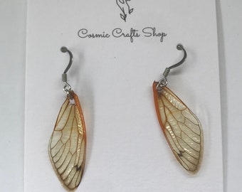 Cicada Wing Earrings