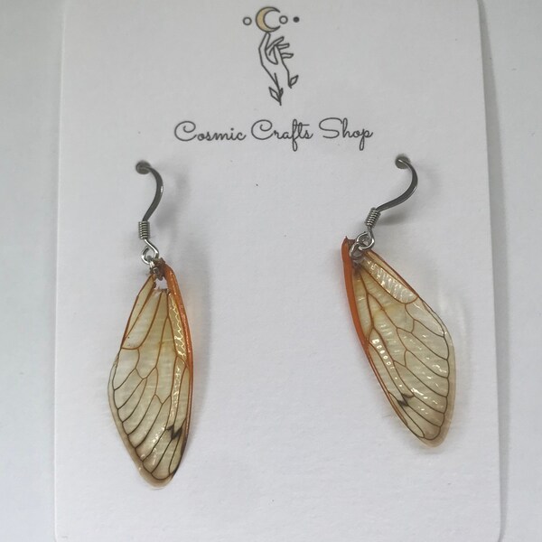 Cicada Wing Earrings