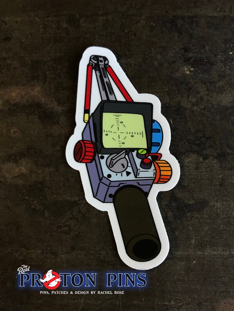 The Real Ghostbusters PKE Meter Vinyl Sticker 3.5 | Etsy