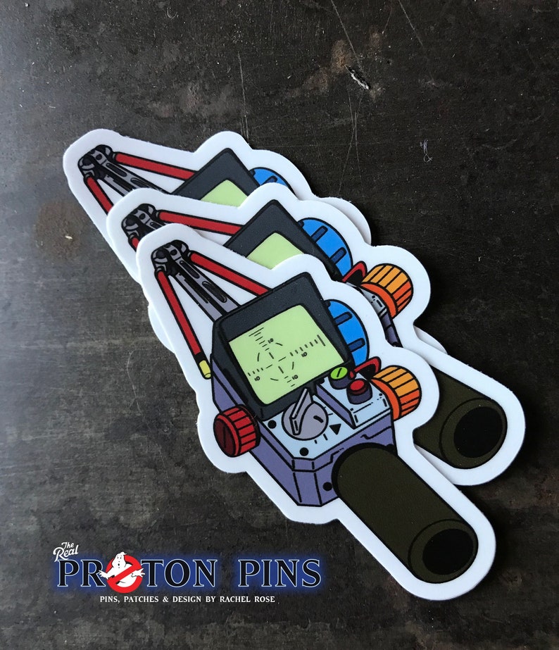 The Real Ghostbusters PKE Meter Vinyl Sticker 3.5 | Etsy