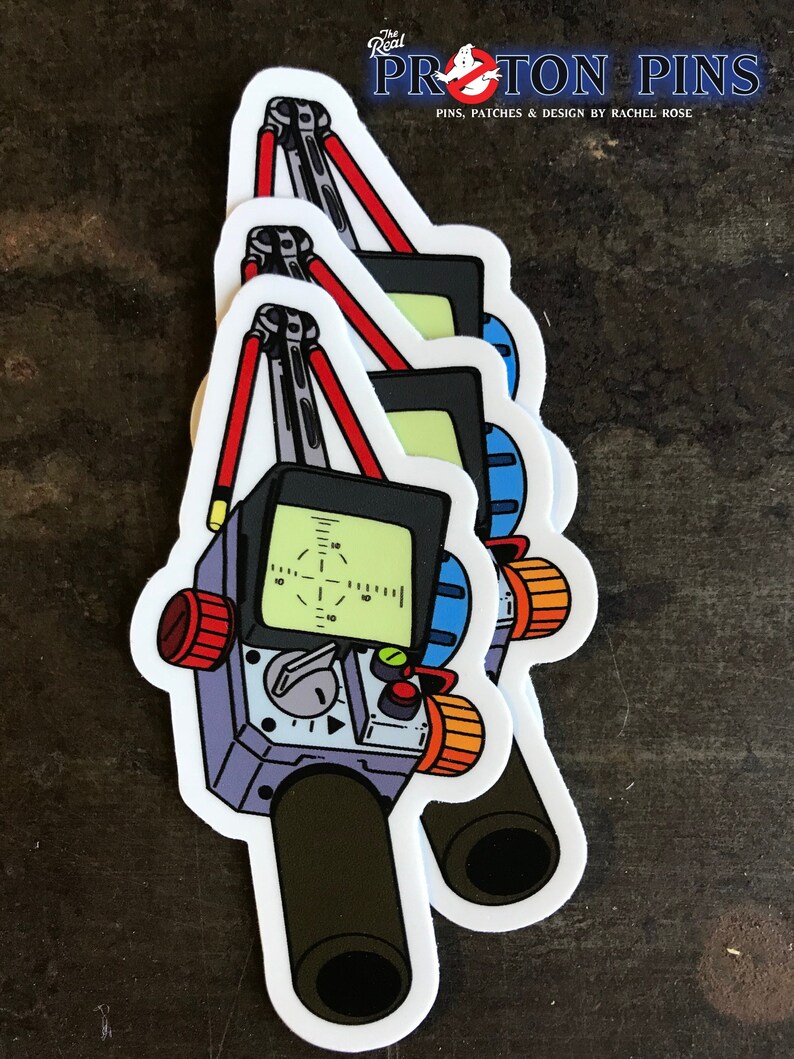 The Real Ghostbusters PKE Meter Vinyl Sticker 3.5 | Etsy