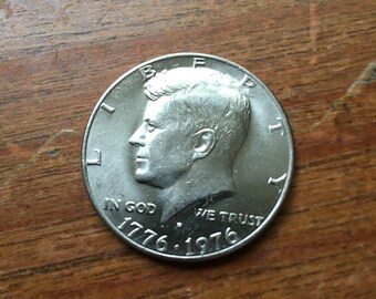 Kennedy Half Dollar 1776 1976 Etsy