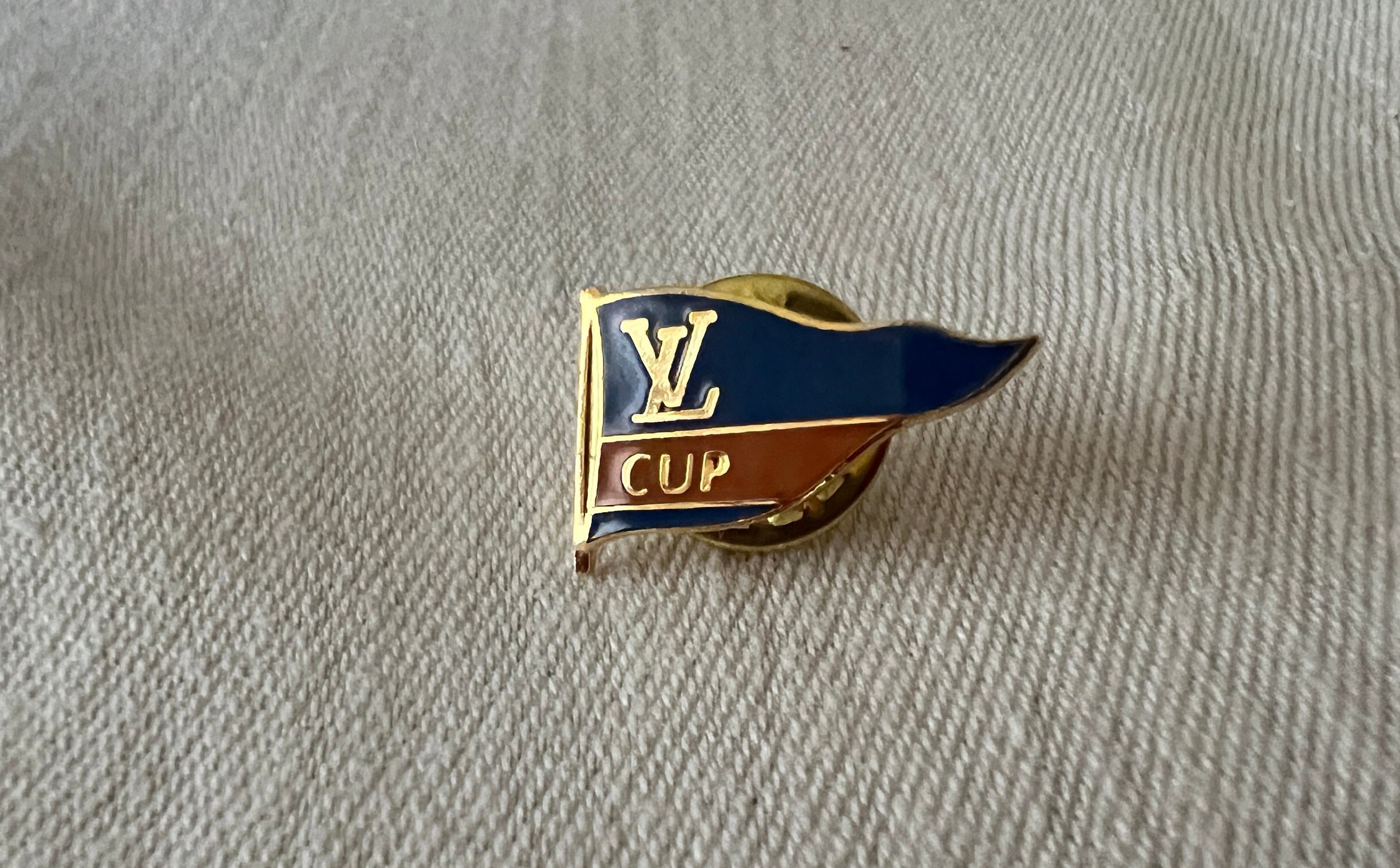 Louis Vuitton America's Cup Pin - Etsy