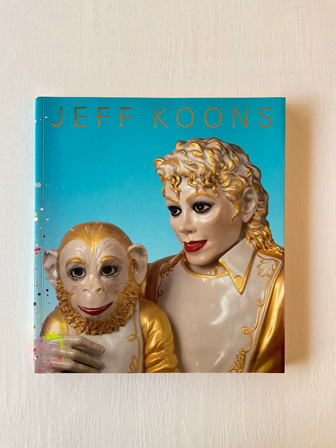 Jeff Koons Art Book 1992 Michael Jackson & Bubbles Cover Etsy