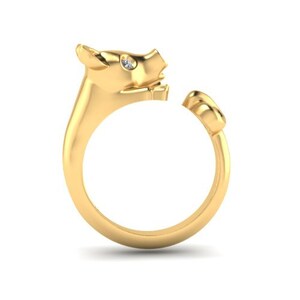Tiny Piglet Charm 14K