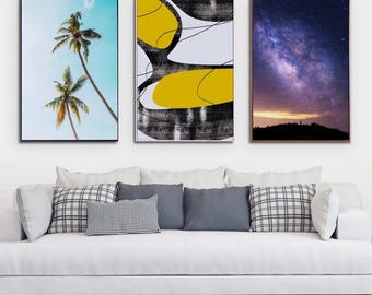 Premium Floating Framed Canvas Personalized Custom Canvas Prints