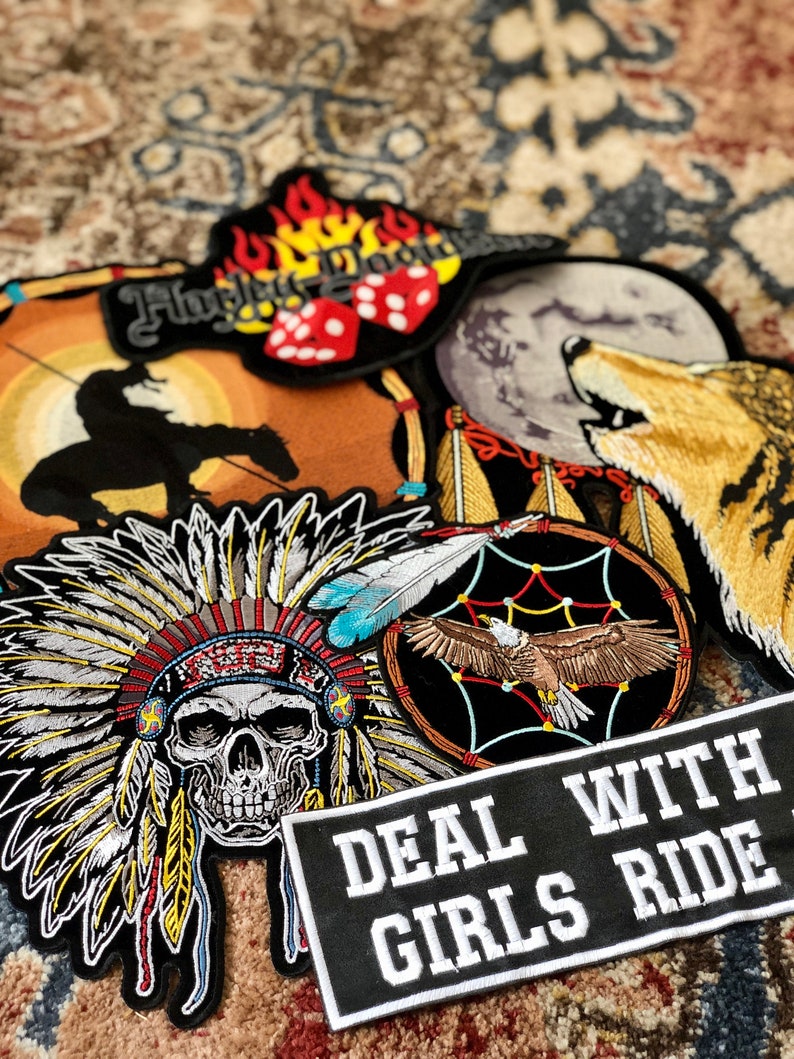 Large Biker Patches | Etsy