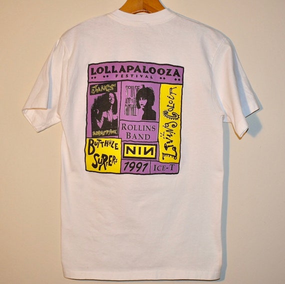1991 lollapalooza shirt