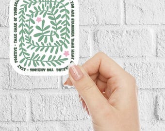 Mental health matters sticker / mental health sticker / sticker mental health / mental health awareness / positive sticker / laptop sticker