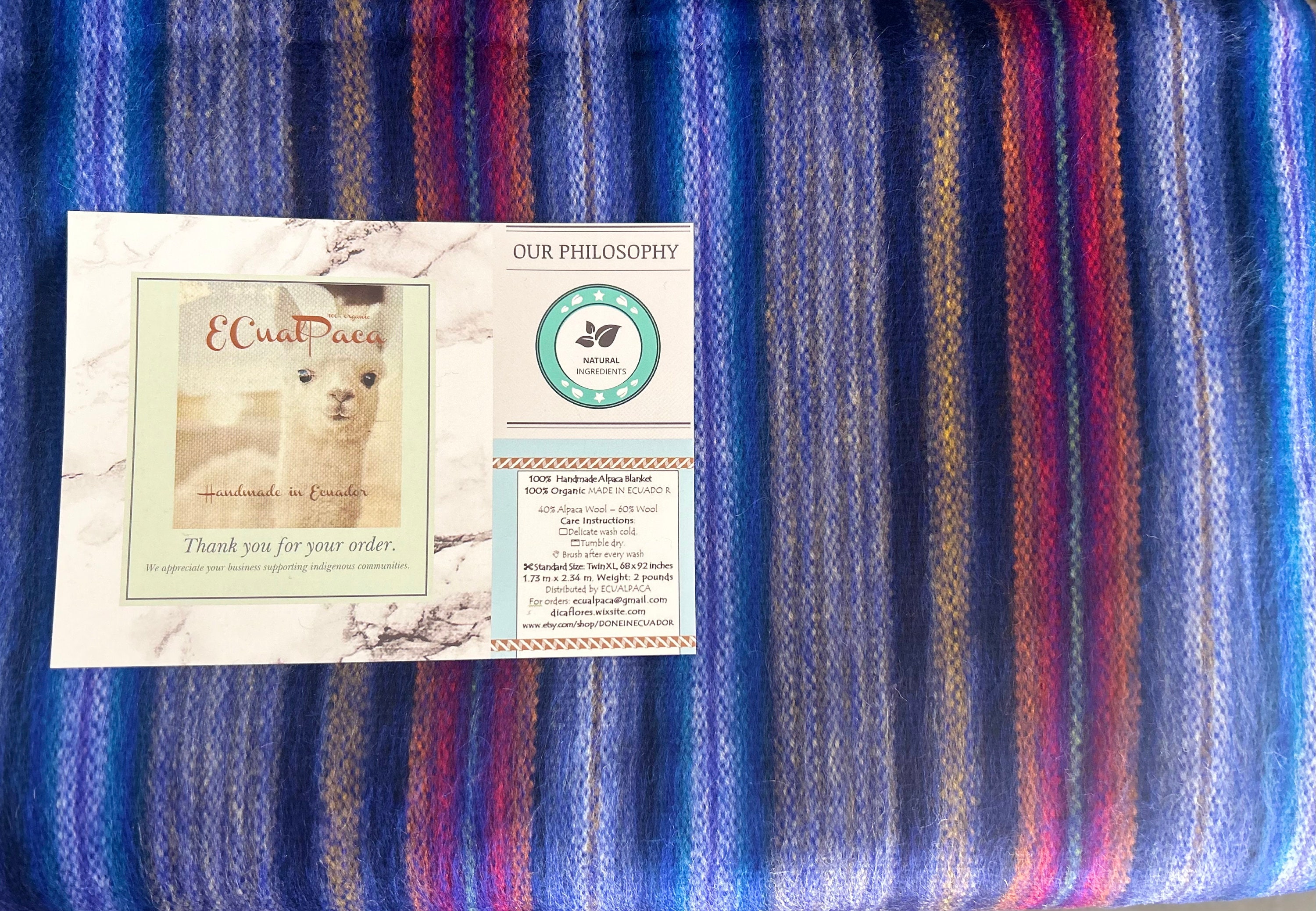 Etsy shop blankets hot sale