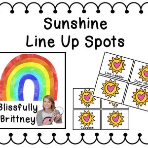 Sunshine Line Up Spots