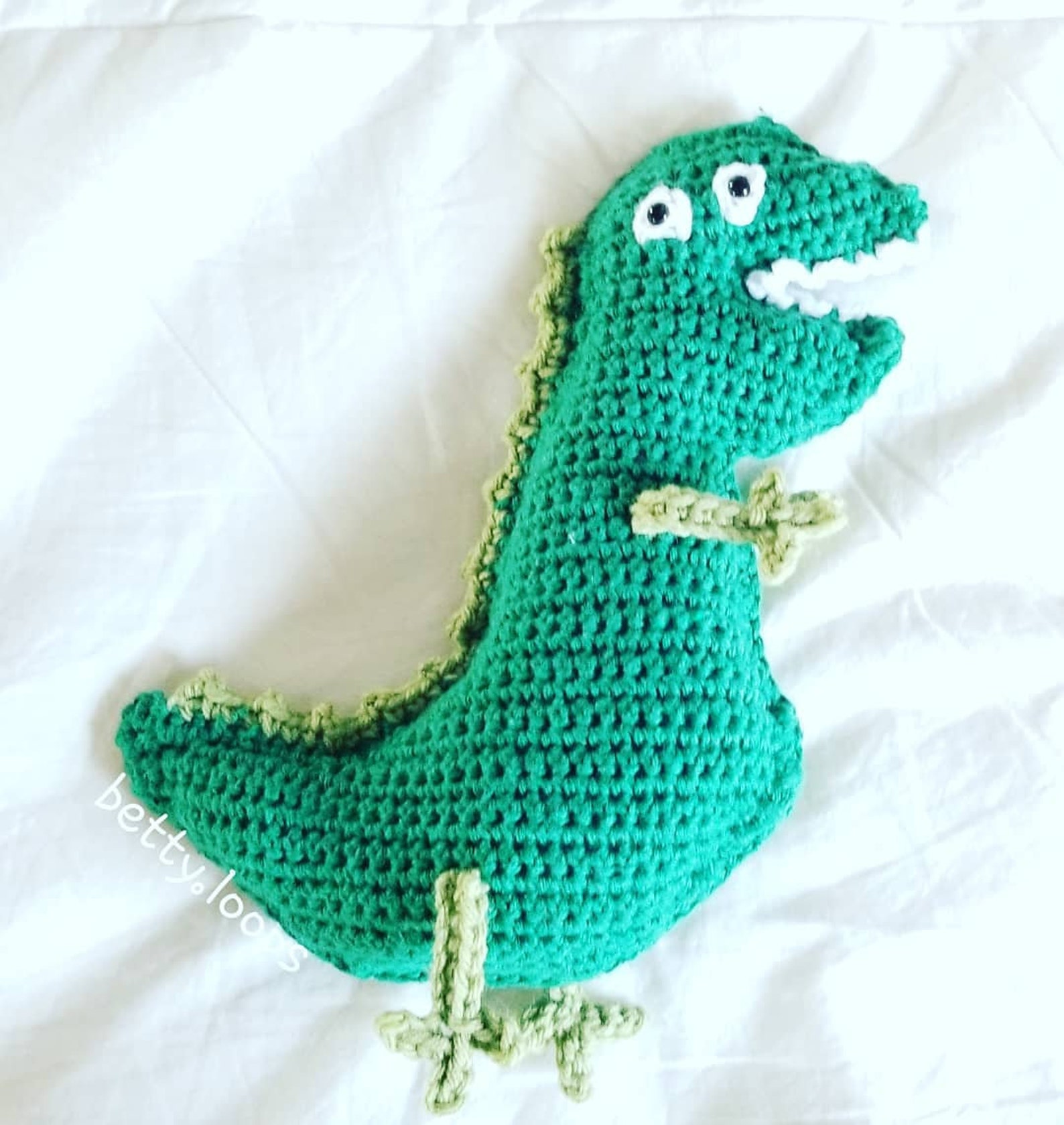 Peppa Pig Mr. Dinosaur PATTERN - Etsy
