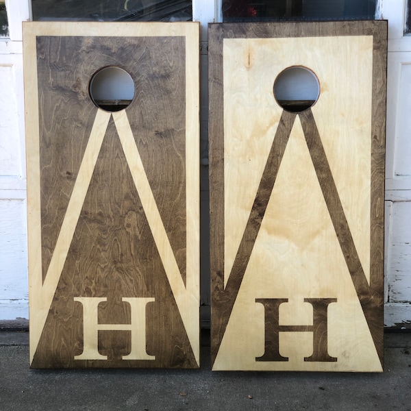 Bean Bag Toss Boards Etsy