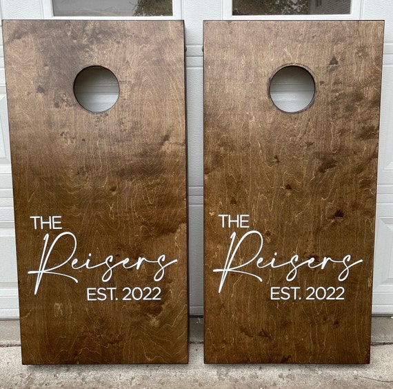 Custom Cornhole Boards