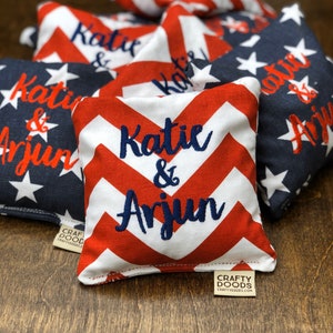 ADD ON - Custom Cornhole Bags - Set of 8