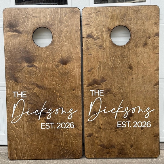 Custom Cornhole Boards - Bean Bag Toss