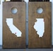 Custom Cornhole Boards ONLY - Bean Bag Toss - Home State 