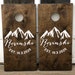Custom Cornhole Boards ONLY - Bean Bag Toss - Rocky Mountain Wedding