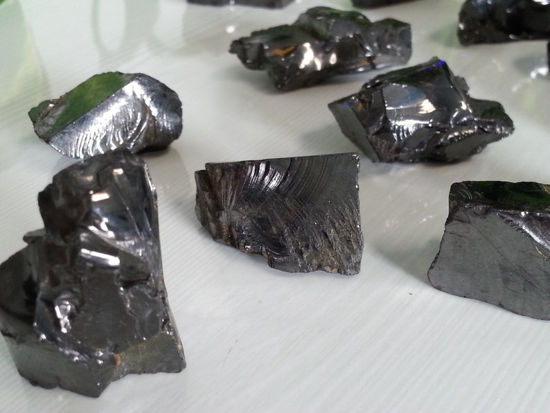 Elite Noble Shungite Crystal, Crystal, Stone, Rock Collection, Gemstone, High Vibration, Cleansing, Detox, image 3