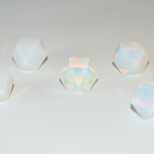 Opalite Polyhedron Crystal - Crystal, Meditation, Glam Decor, Home Decor