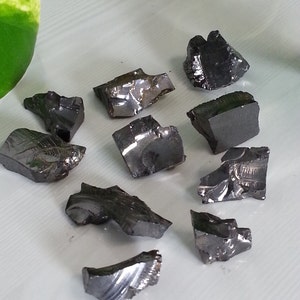 Elite Noble Shungite Crystal, Crystal, Stone, Rock Collection, Gemstone, High Vibration, Cleansing, Detox, image 5