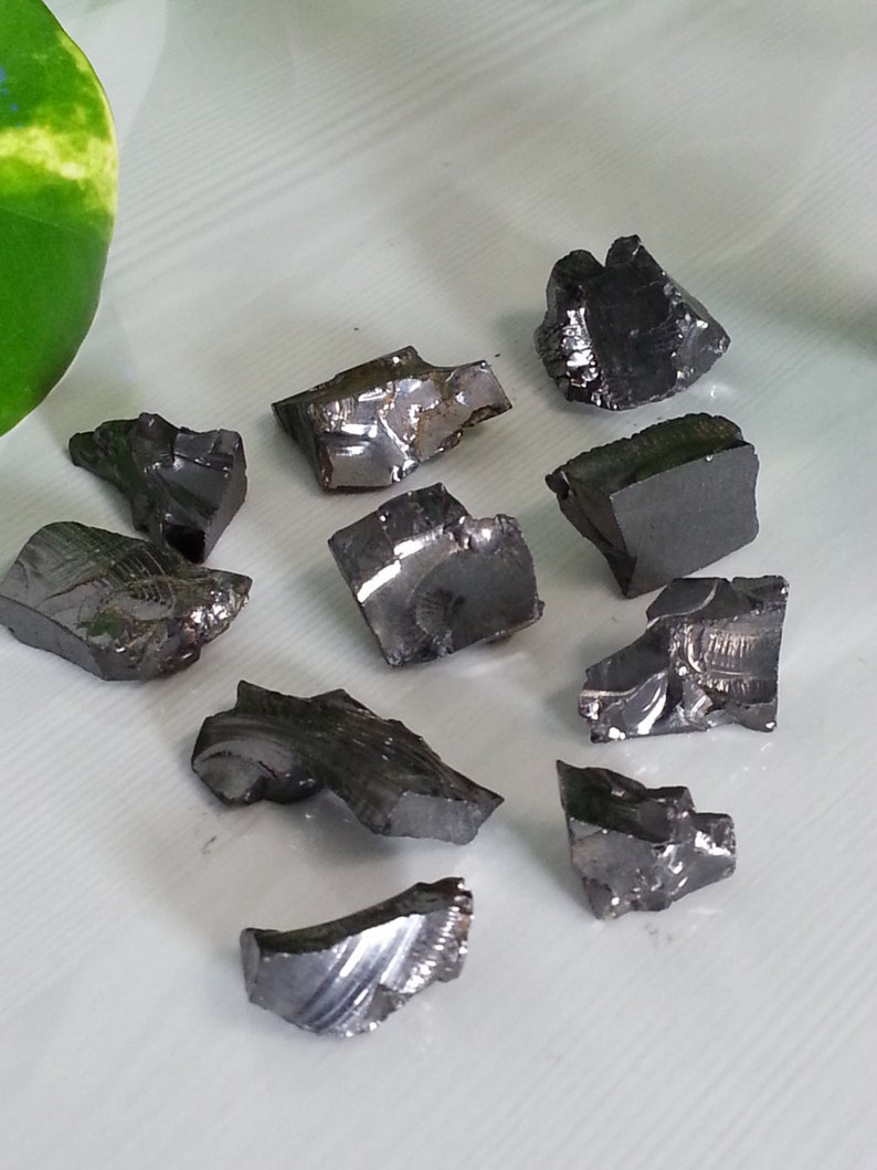 Elite Noble Shungite Crystal, Crystal, Stone, Rock Collection, Gemstone, High Vibration, Cleansing, Detox, image 5