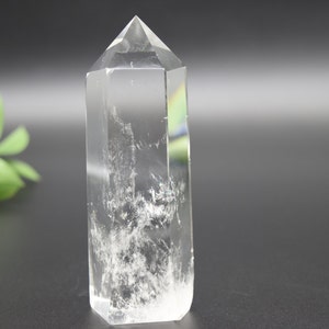 256g Clear Quartz w/ Angel feather Inclusions-  , Crystal, Stone, Rock Collection, Gemstone,