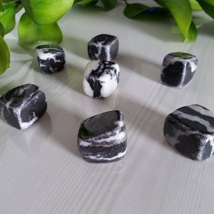 Zebra Jasper Crystal Tumbled -, Crystal, Stone, Rock Collection, Gemstone,