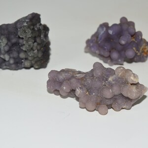 Purple Grape Botryoidal Crystal - Crystal, Meditation, Glam Decor, Home Decor