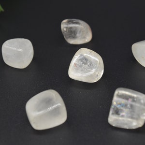 Clear Quartz Tumbled Crystal 1 pc. -, , Crystal, Stone, Rock Collection, Gemstone,