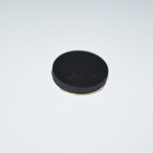 Small Shungite Round Cell Phone Plate /Electronic  Plate- Electromagnetic Frequency Protection, EMF Ray Protection,
