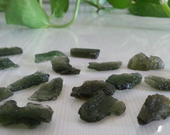 Moldavite 1pc. - , High Vibration Crystal, Gemstones, Rocks, Rock Collection, ,